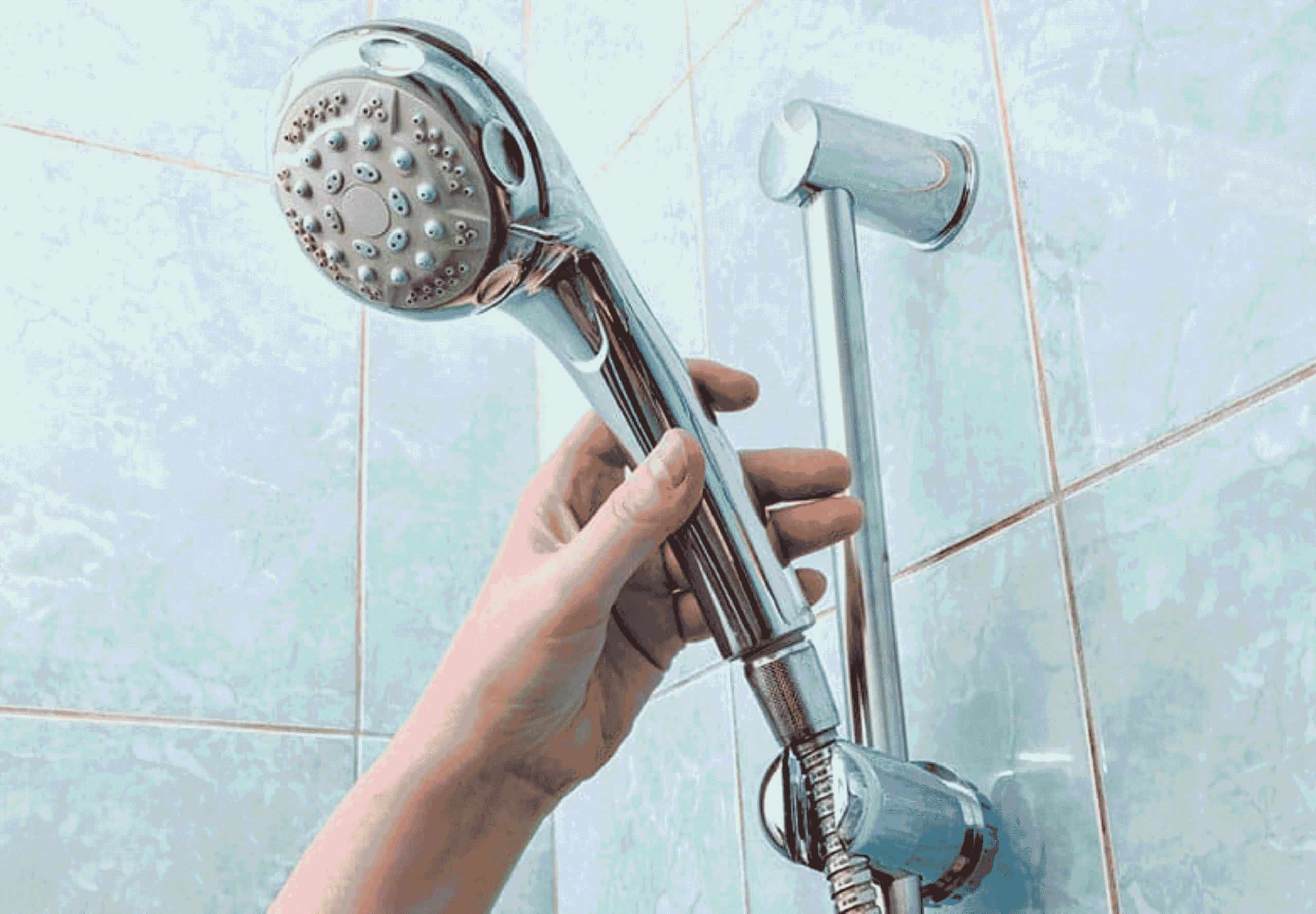 Shower leak