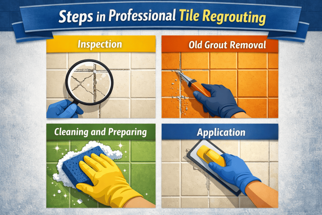 Tile regrouting